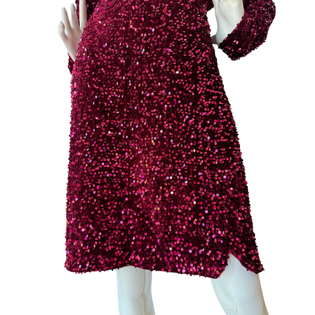 Vestido curvy lentejuelas